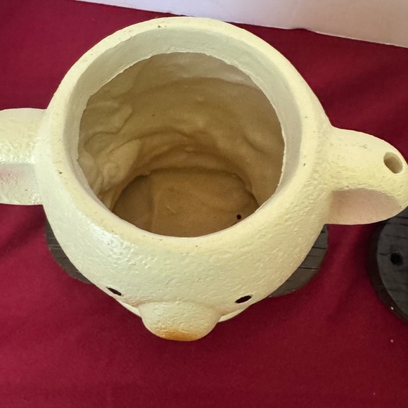 Unique/Whimiscal TWO Smilling Koala Flower Pot /Swing Resin Planters - Picture 5 of 14